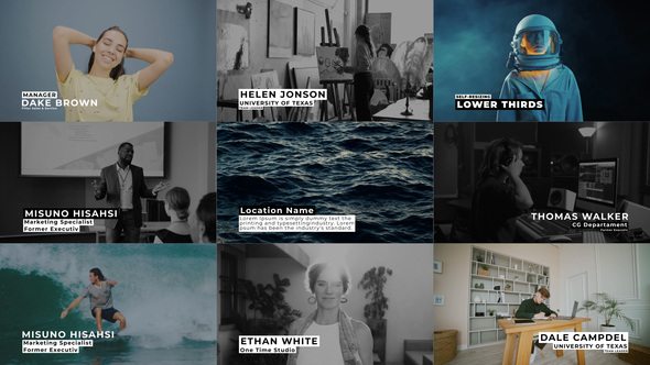 Simple Lower Thirds | FCPX alt