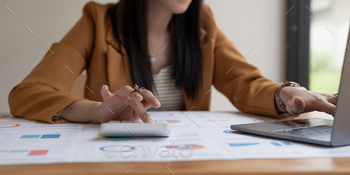 ath finance in office. tax, accounting, statistics and analytic research concept.