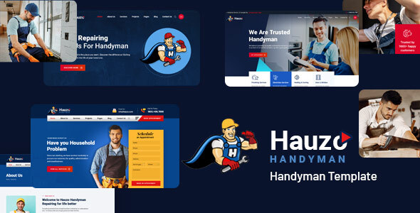 Hauzo Handyman And Repairing HTML Template