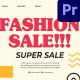 Fashion Sale Promo | MOGRT - VideoHive Item for Sale