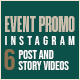 Event Promo | Instagram Posts and Stories Promo - VideoHive Item for Sale