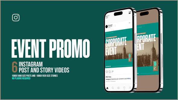 Event Promo | Instagram Posts and Stories Promo