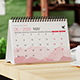 Spiral Desk Calendar Mockup - GraphicRiver Item for Sale