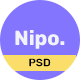 Nipo App Landing Psd Templated - ThemeForest Item for Sale