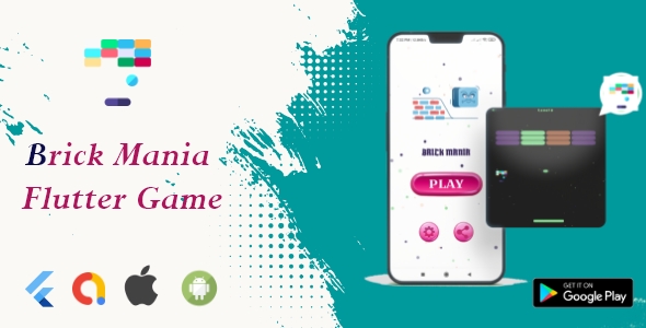 Brick Mania - Brick Breaker Flutter Game With Admob