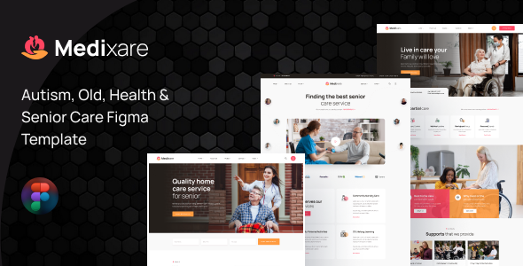 Medixare - NDIS Disability Service Figma Template