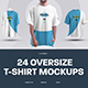 24 Oversize T-Shirt Mockup – Man/3D/Subjects (Collection #6) - GraphicRiver Item for Sale