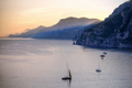 Sunset on the Amalfi Coast, Italy. - PhotoDune Item for Sale