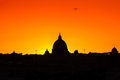 Sunset on the skyline of Rome, Italy - PhotoDune Item for Sale