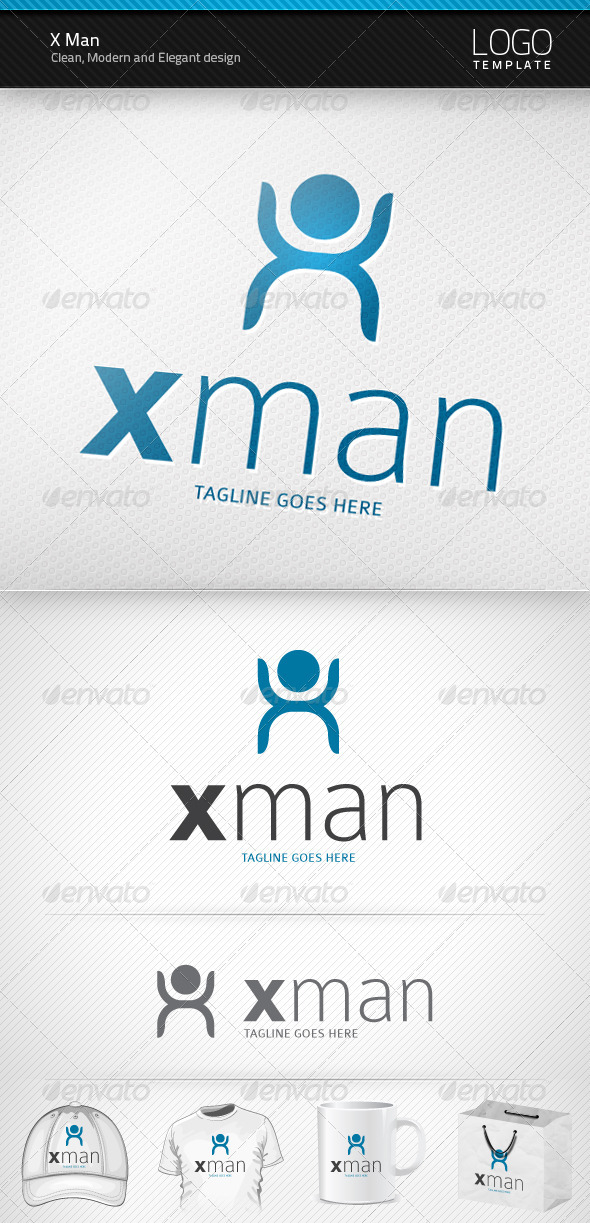 X Man Logo