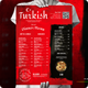 Turkish Food Menu Poster - GraphicRiver Item for Sale