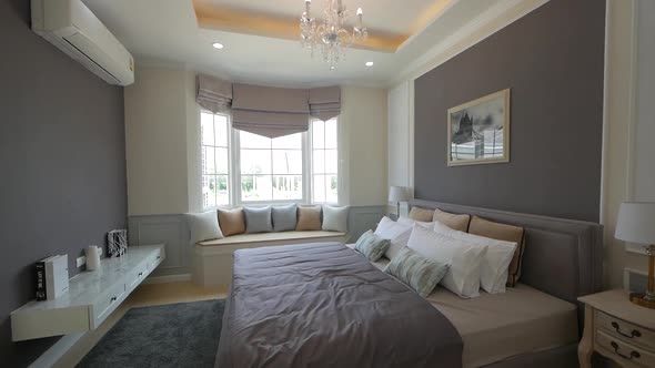 Stylish and Functional Master Bedroom Decoration Idea