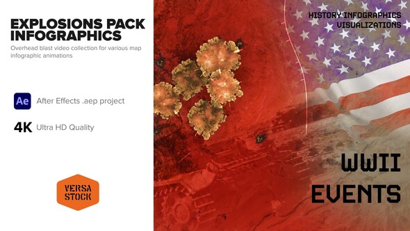 Overhead Map Explosion Pack Infographics