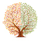 Half Yellow Half Green Realistic Tree - GraphicRiver Item for Sale
