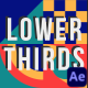 Unique Shape Lower Thirds - VideoHive Item for Sale