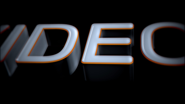 3D Text Animation alt