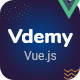 Vdemy - Vuejs Education & Online Courses Template - ThemeForest Item for Sale