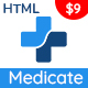 Medicate – Health & Medical HTML Template - ThemeForest Item for Sale