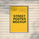 Street Poster Mockup Set - GraphicRiver Item for Sale