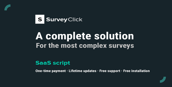 SurveyClick - SaaS Survey Builder