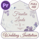 Wedding Invitation Intro | MOGRT - VideoHive Item for Sale