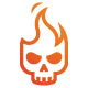 Fire Skull Logo - GraphicRiver Item for Sale