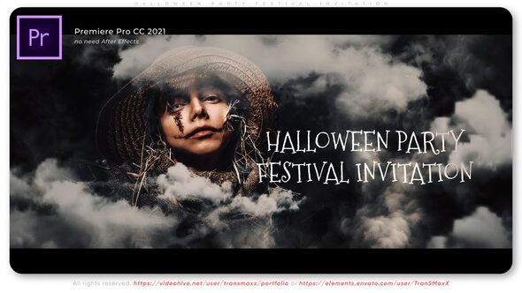 Halloween Party Festival Invitation