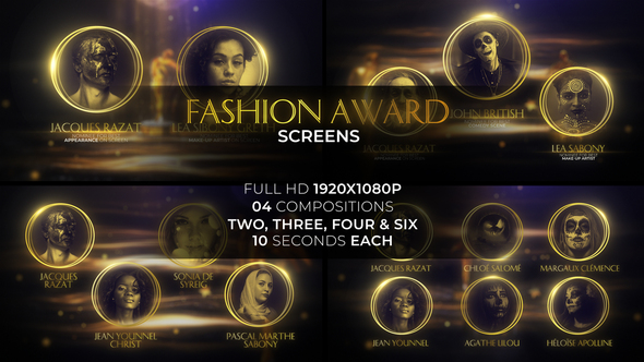 Fashion Award Ceremony Screens l Luxury Award Screens