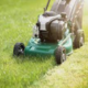 Lawn Mower Cutting Grass