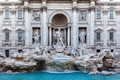 Trevi Fountain, detail of the facade - PhotoDune Item for Sale