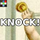 Three Knocks on Wooden Door