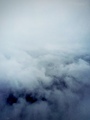 A Surreal Background of Moody Clouds and a Gray Sky From Above - PhotoDune Item for Sale