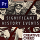 Significant History Events Slideshow / Retro Vintage Opener / Old Memories Photo Album / World War - VideoHive Item for Sale