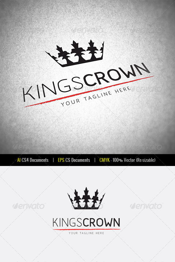 KingsCrown | Logo Template