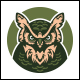 Owl Hunt Logo Template - GraphicRiver Item for Sale