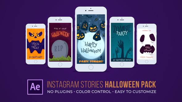 Instagram Stories Halloween Pack