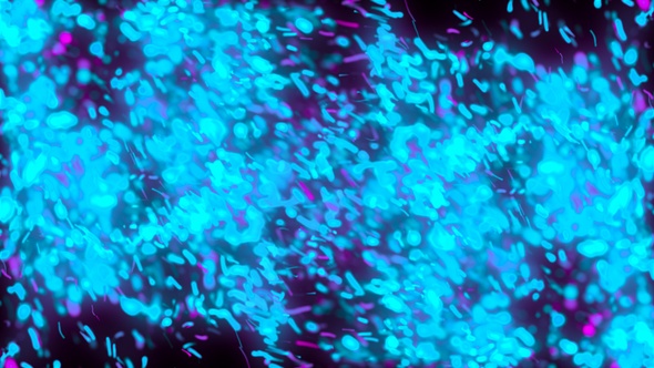 Colored Particles Shockwave Explosion V13