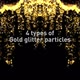 Gold Glitter Particles - VideoHive Item for Sale