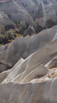 Cappadocia Landscape Aerial View