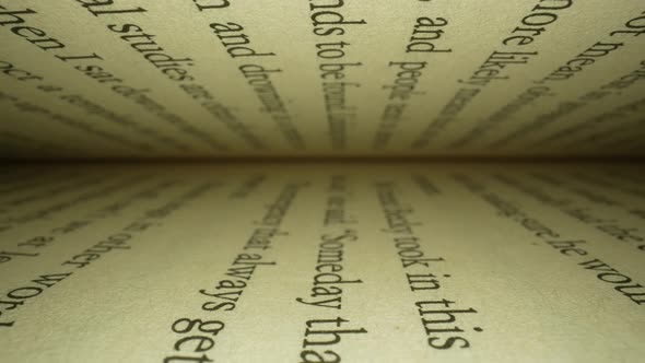 Words Inside of a Book  30