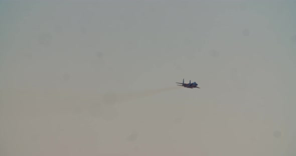 Israeli Air Force fighters during a dogfight practice