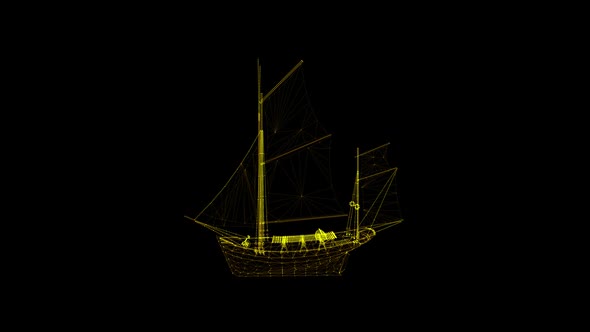 Hologram Sailboa alt