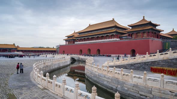 Hall of Supreme Harmony in Forbidden city in Beijing, China