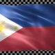 Philippines waving flag looped - VideoHive Item for Sale