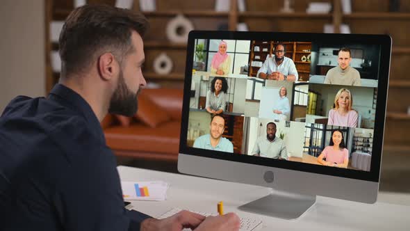 Virtual Conference with Employees