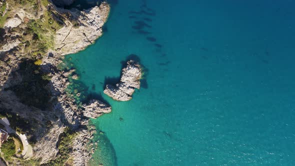 Pietragrande Cliff Overlooking the Ocean