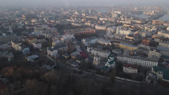 Aerial View From a Drone of St