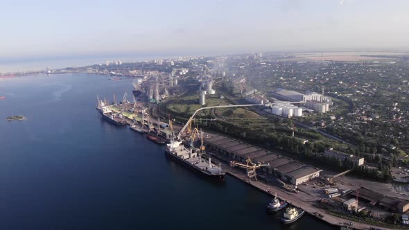 Cargo Port Chernomorsk Ukraine