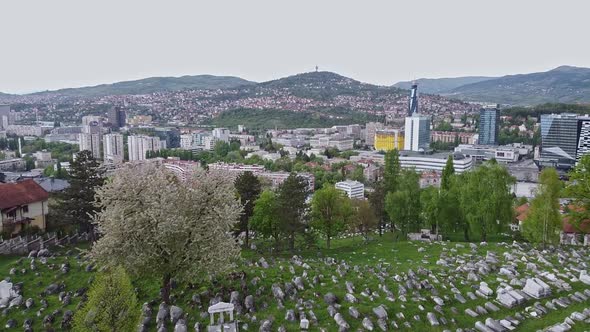 Old Jewish Cemetery In Sarajevo  V1