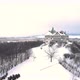 Old Olesky castle in Ukraine aerial view - VideoHive Item for Sale